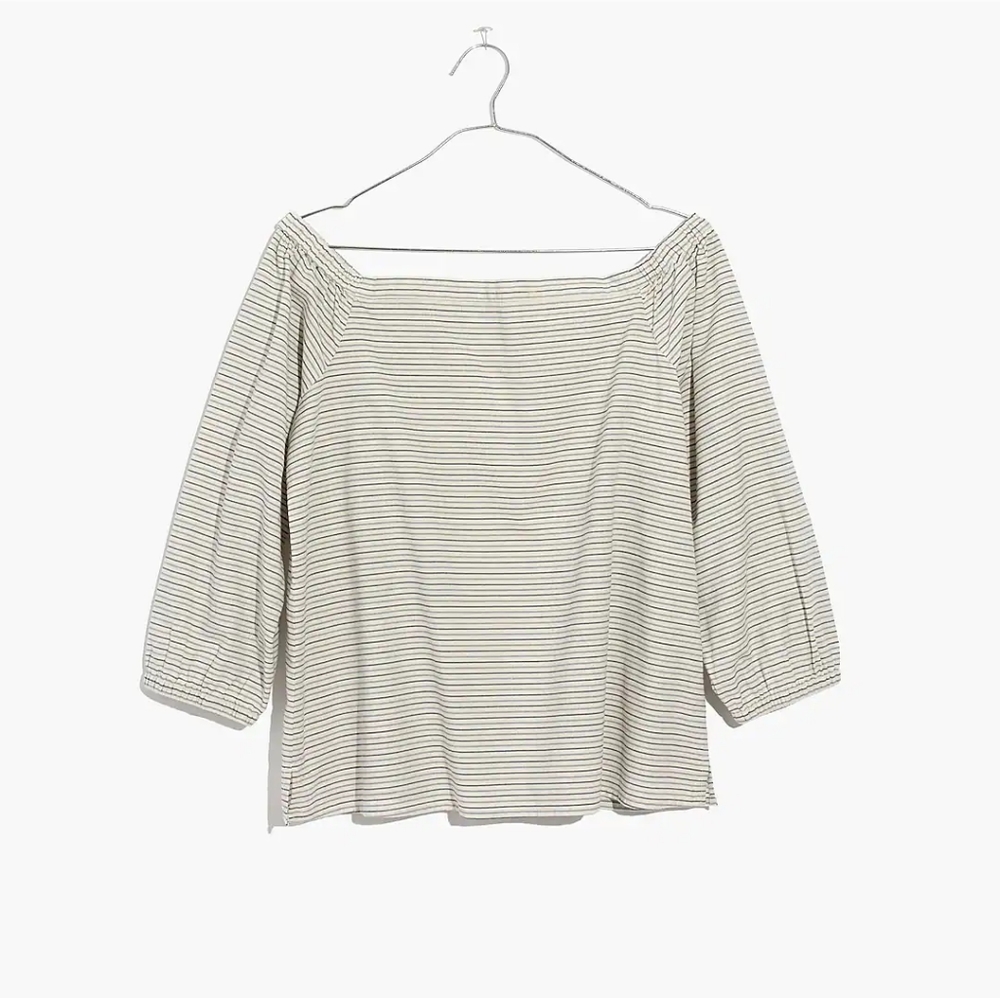 Madewell Jordin Off-the-shoulder Top